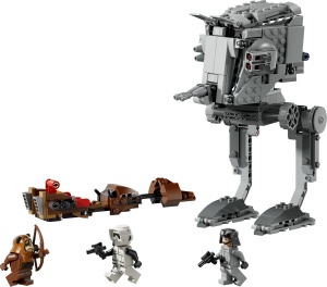 Set LEGO Star Wars AT-ST Angriff auf Endor 75424 cu 3 figurine, 347 piese - Img 10