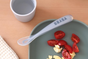 Set linguri silicon Beaba Rainbow 4 piese ergonomice si delicate - Img 5