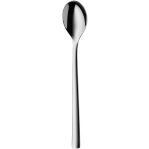 Set linguri Silit Trend Latte Macchiato 3 piese, lingura lunga 18,5 cm, lingura de iaurt, otel inoxidabil Cromargan lustruit, rezistent la zgarieturi, fara rugina, poate fi spalat in masina de spalat vase - Img 3
