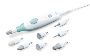 Set Manichiura Pedichiura Sanitas SMA 36, 7 Accesorii Saphir si Fetru, 4600 RPM, Geanta Inclusa - Img 5