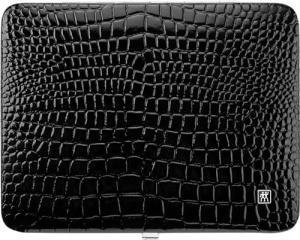 Set Manichiura si Pedichiura ZWILLING 10 Piese Negru Croco Design - Img 2