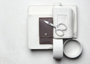 Set manichiura ZWILLING cu etui din piele, 3 piese, premium - Img 2