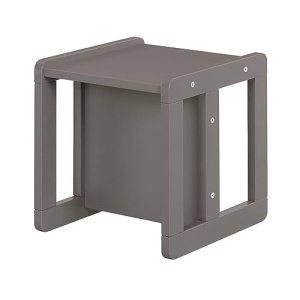 Set mobilier copii Roba 3in1 multifunctional lemn MDF culoare antracit - Img 10