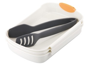 Set Panierschalen Tescoma PRESTO 3 piese cu Zanga, Plastic, Antiderapant