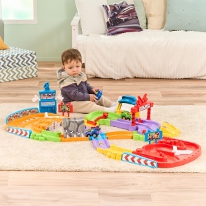 Set pista VTech Tut Tut Baby Flitzer cu RC si accesorii pentru copii - Img 6