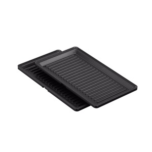 Set Placi Tefal Snack Collection XA8103F0, 2x Panini, Negru, Design Vertical - Img 3