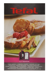 Set Placi Tefal XA8009 Snack Collection, 2 Placi Antiaderente, Negru - Img 7