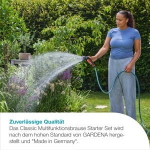 Set Pulverizator Multifunctional GARDENA Classic, 4 Tipuri Spray, Rezistent UV - Img 3
