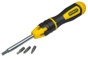 Set Racheta cu Biti Stanley STHT0-62574, 20 piese, maner ergonomic, bituri diverse - Img 2