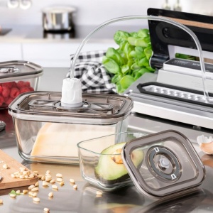 Set recipiente vid CASO VacuBoxx Eco-Set sticla borosilicata BPA-free rezistente la temperaturi ridicate - Img 2