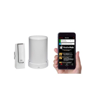 Set Starter TFA Dostmann Weatherhub cu Regenmesser, SmartHome