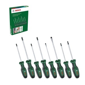 Set surubelnite Bosch 8 piese S2 Softgrip Varf magnetic - Img 1