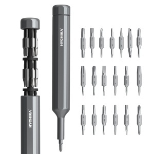 Set surubelnite de precizie HYCHIKA 39-in-1 otel S2 design compact si ergonomic