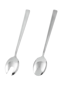 Set tacamuri salata Rosle VS 600 din otel inoxidabil 28 cm argintiu