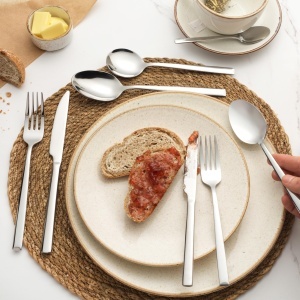 Set tacamuri Salter Winslow BW12427EU7 44 piese otel inoxidabil service pentru 6 persoane garantie 25 ani - Img 7