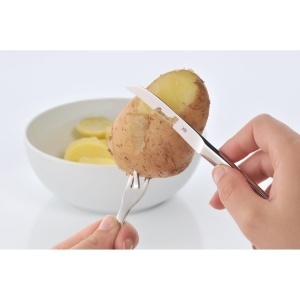 Set tacamuri WMF Nuova 2 piese otel inoxidabil Cromargan 16 cm rezistent la acizi - Img 3