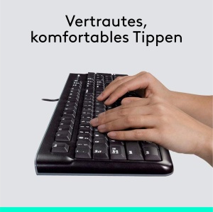 Set Tastatura si Maus Logitech MK120, USB, Standard, Design Ergonomic - Img 2