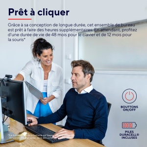 Set Tastatura si Maus Wireless Trust Trezo AZERTY, Design Ergonomic, Materiale Reciclate - Img 4