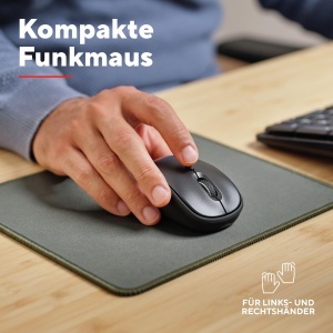 Set Tastatura si Maus Wireless Trust Ymo II, QWERTZ, Design Ergonomic, 10m Raza - Img 8