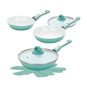 Set tigai Cerafit Revolution 7 piese 202428 cm invelis ceramic antiaderent compatibile inductie si cuptor