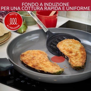 Set tigai Lagostina Ressource 3 piese antiaderente ceramica compatibile cu inductie si gaz - Img 5