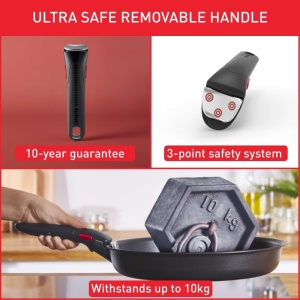 Set vase de gatit Tefal Ingenio Daily Chef On 20 piese antiaderente compatibile inductie - Img 5