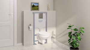 Set WC GROHE Solido 4-in-1, 1,13m inaltime, instalare rapida, silentios - Img 5
