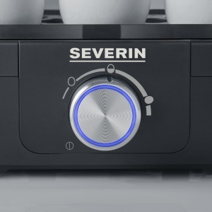 SEVERIN Aragaz pentru oua pentru 6 oua cu monitorizare electronica a timpului de gatit incl cana de masurare cu selector de oua aragaz pentru un nivel - Img 6