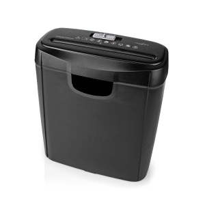 Shredder Nedis PASH112BKA4, 10L, 6 foi, negru - Img 1