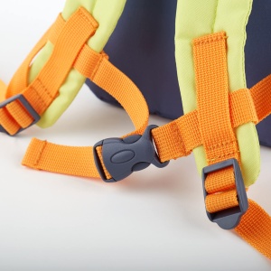 SIGIKID 25225 Mini Rucsac Fox Rucsac pentru copii pentru cresa, cresa, excursii recomandate fetelor si baietilor de la 2 ani, Albastru/Portocaliu 29 cm - Img 6