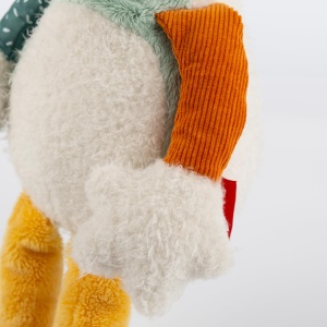 sigikid 43235 Jucarie de plus patchwork, multicolor/urs polar - Img 7