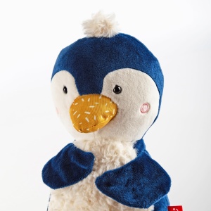 SIGIKID 43274 Penguin Patchwork Sweety, plus, jucarie de plus, animal de plus, moale dragalas, culori clasice, de la 3 luni - Img 7