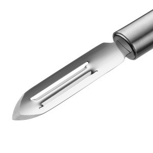 Silit Classic Line Peeler 19 cm, Peeler de legume din otel inoxidabil, Otel inoxidabil lustruit, Decojitor de cartofi, Decojitor de fructe, Curatator de castraveti, Poate fi spalat in masina de spalat vase - Img 5