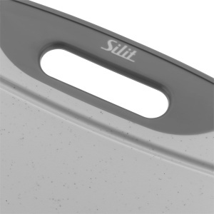 Silit Schneidebrett 38x25 cm Plastic Rigid Cu Saftrille si Maner - Img 6