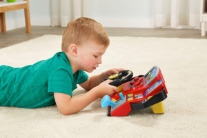 Simulator de condus interactiv VTech Turbo cu LCD, pentru copii 3-8 ani - Img 6