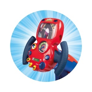Simulator de condus pentru copii Smoby Spidey V8 Driver cu sunete si lumini - Img 3
