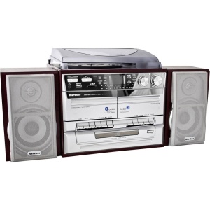 Sistem audio Karcher KA 320 Compact CD Player Radio USB Platan vinil