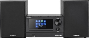 Sistem audio stereo Kenwood M-7000S, 2x30W, Bluetooth, USB, CD, Negru