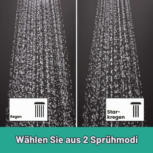 Sistem de dus hansgrohe Vernis Shape cu termostat, cap de dus 230x170 mm, crom - Img 9