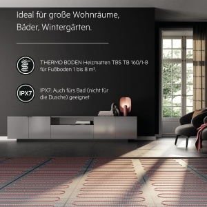 Sistem de incalzire electrica pentru podea AEG TBS TB 1604 Set Plus, 4 m, 160 Wm - Img 2