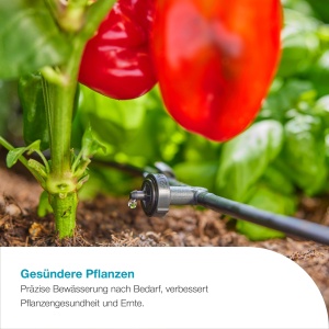 Sistem de irigare automata Gardena AquaBloom L, solar, pentru 30 plante, instalare usoara - Img 4