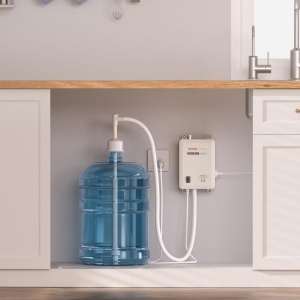 Sistem de pompare VEVOR pentru dozator de apa 5 galoane pompa electrica automata compatibila cu aparate de cafea si frigidere - Img 8