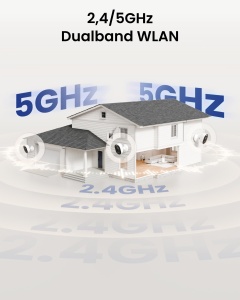 Sistem de supraveghere Reolink 2K, 2 camere externe, Wi-Fi dualband, stocare locala - Img 3