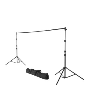 Sistem fundal foto Hama 158-295 cm Negru Portabil si Ajustabil