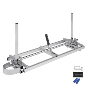 Sistem mobil de taiere lemn VEVOR 355-914mm otel galvanizat ajustabil - Img 9