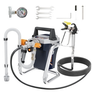 Sistem profesional de vopsire MAXXT Airless 1300W cu presiune reglabila si accesorii