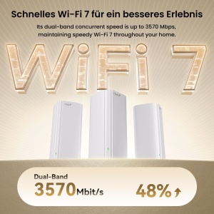 Sistem Wi-Fi Mesh Tenda Nova ME3 Pro, 3570 Mbps, 3 unitati, Dual-Band - Img 3