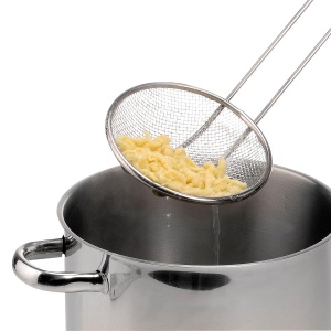 Sita inox Westmark 12372270 maner lung pentru paste si legume argintiu - Img 6