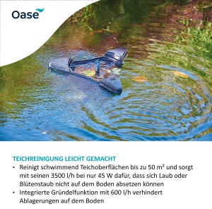 Skimmer OASE SwimSkim 50, pentru suprafete de pana la 50 m, 3500 lh, 45W - Img 2