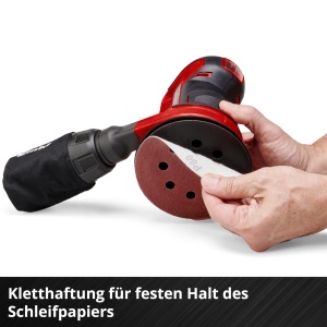 Slefuitor orbital Einhell TE-RS 18 Li-Solo Power X-Change fara acumulator - Img 8